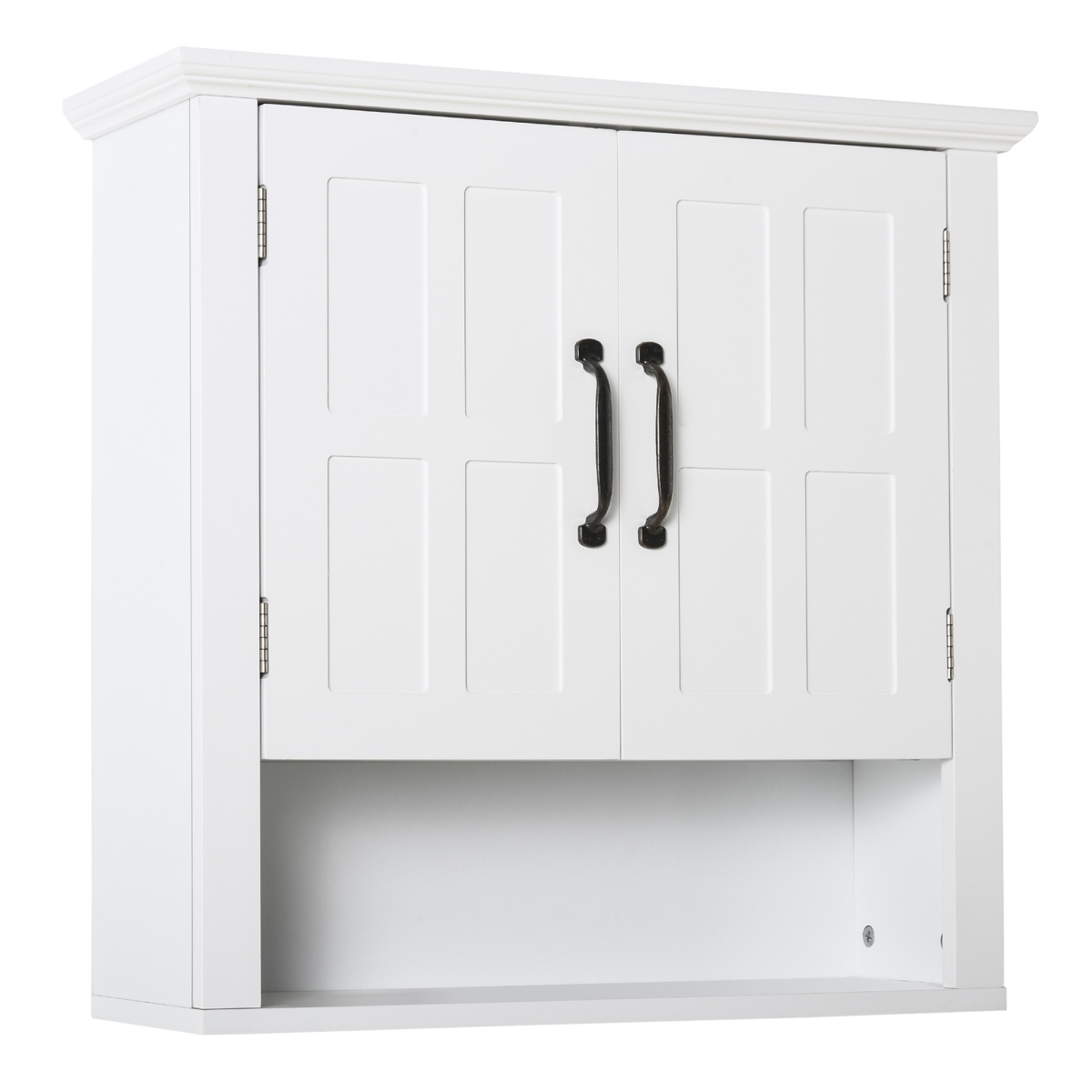 Picture of 212 Main 801-085 Homcom Bathroom Wall Cabinet&#44; Medicine Cabinet&#44; Kitchen Cupboard with 2 Doors & Adjustable Shelf - White