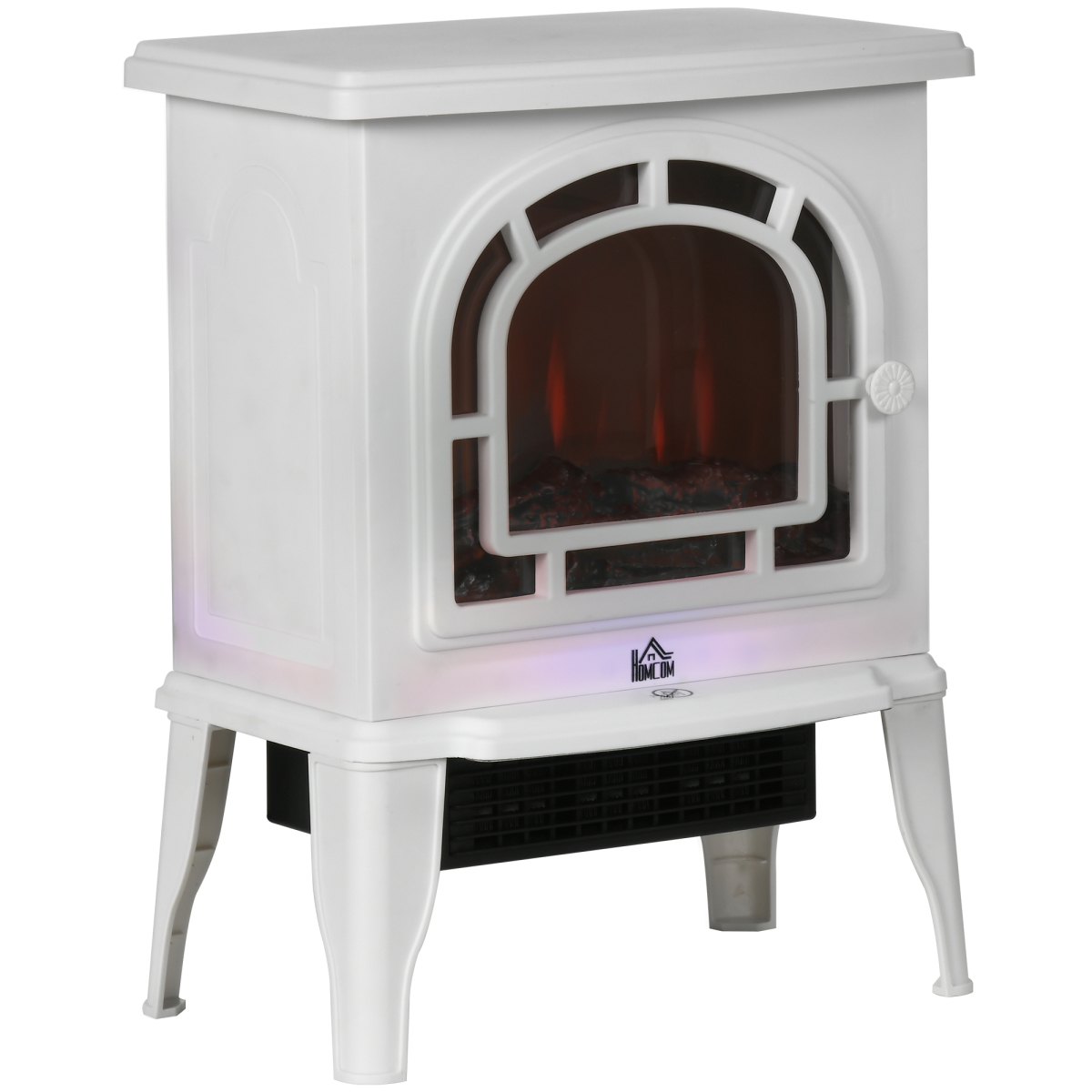 Picture of 212 Main 820-340V80WT Homcom Electric Fireplace Stove - White
