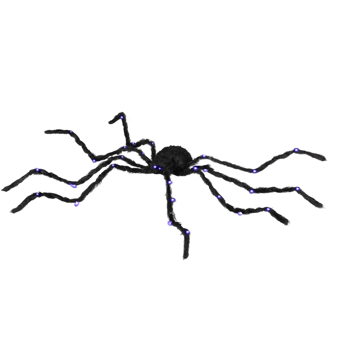 Picture of 212 Main 844-861V00BK Homcom 3.25 in. Halloween Prop Light-up Oversized Spider Outdoor Halloween Decoration with Light Up Bendable Legs
