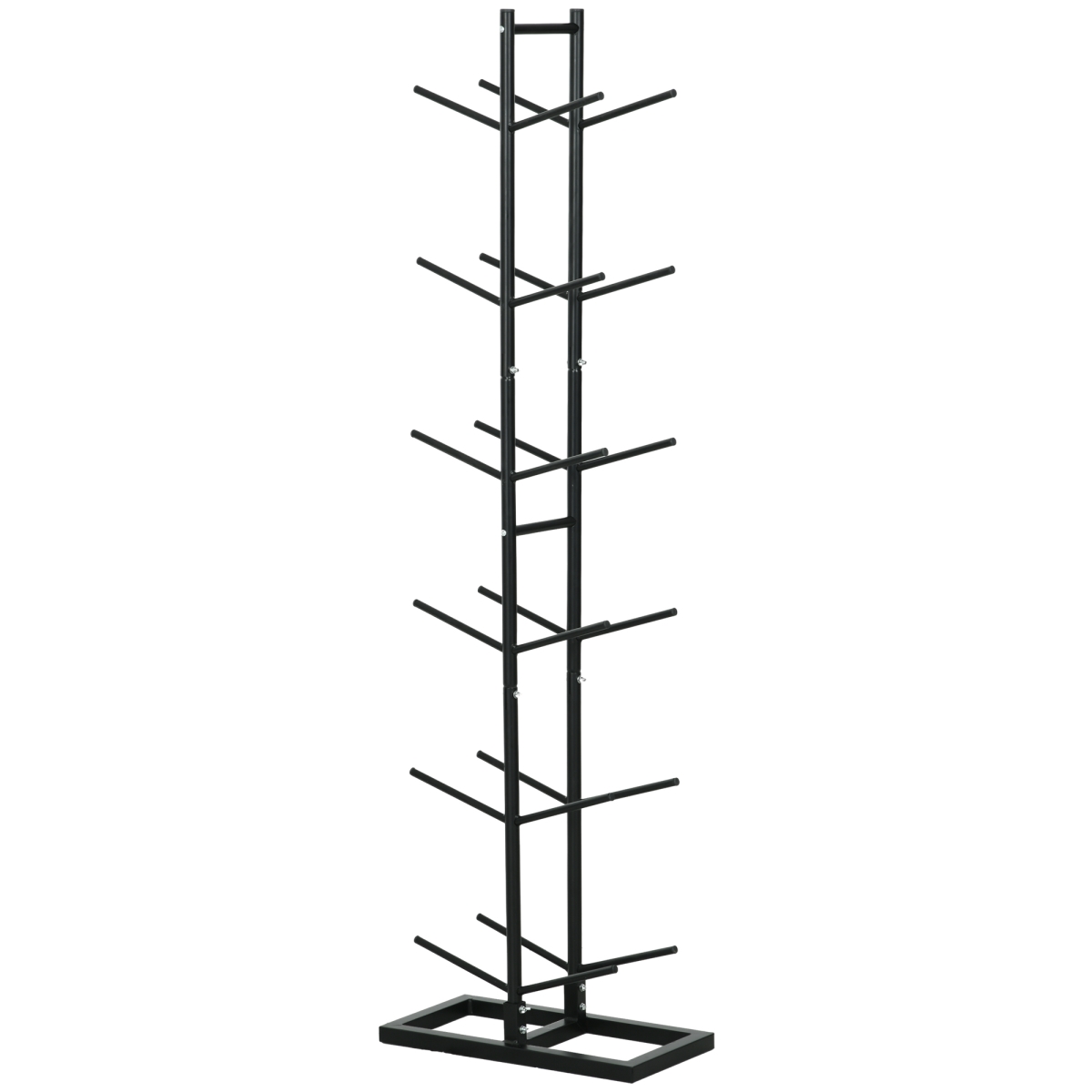 Picture of 212 Main A01-003V00BK Soozier 12-Ball Capacity Vertical Basketball Rack Organizer for Gym & Garage