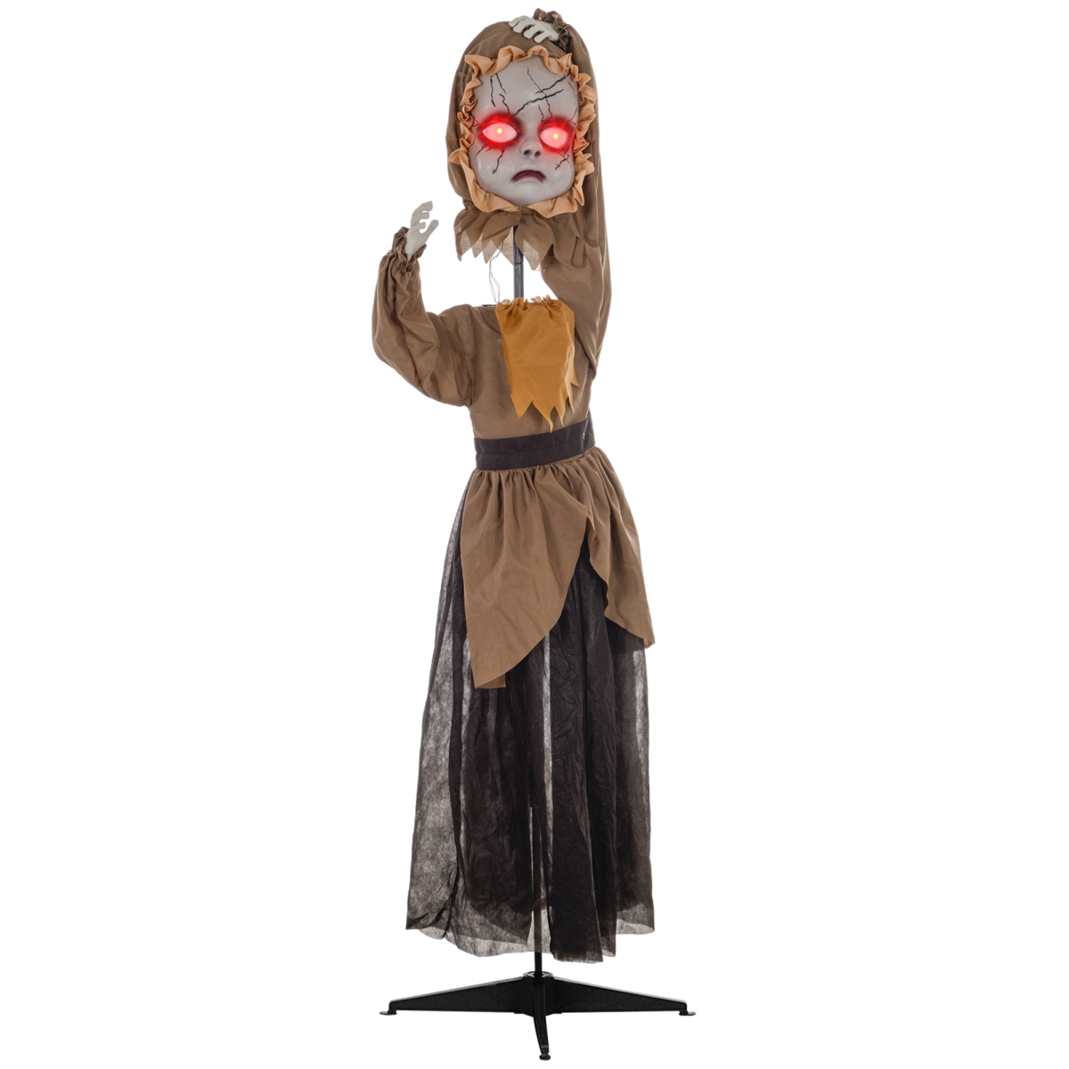 Picture of 212 Main 844-869V00KK Homcom 5.2 ft. Life Size Doll with Simulated Wound Cracks&#44; Sound & Motion Activated