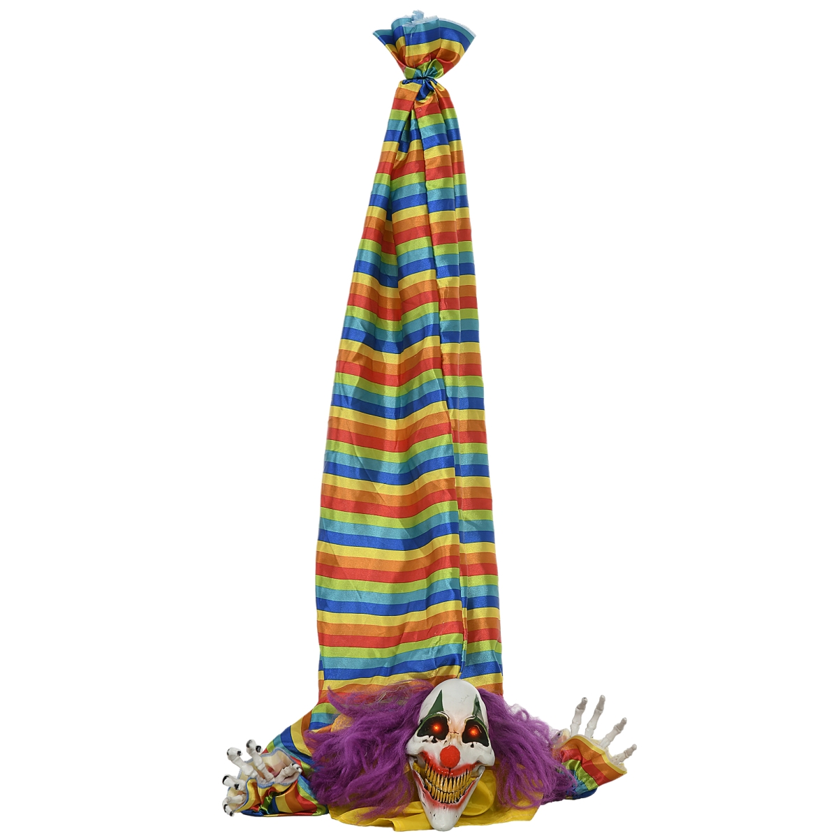 Picture of 212 Main 844-845V00VT Homcom Hanging Clown Corpse Halloween Animatronic Sound Activated