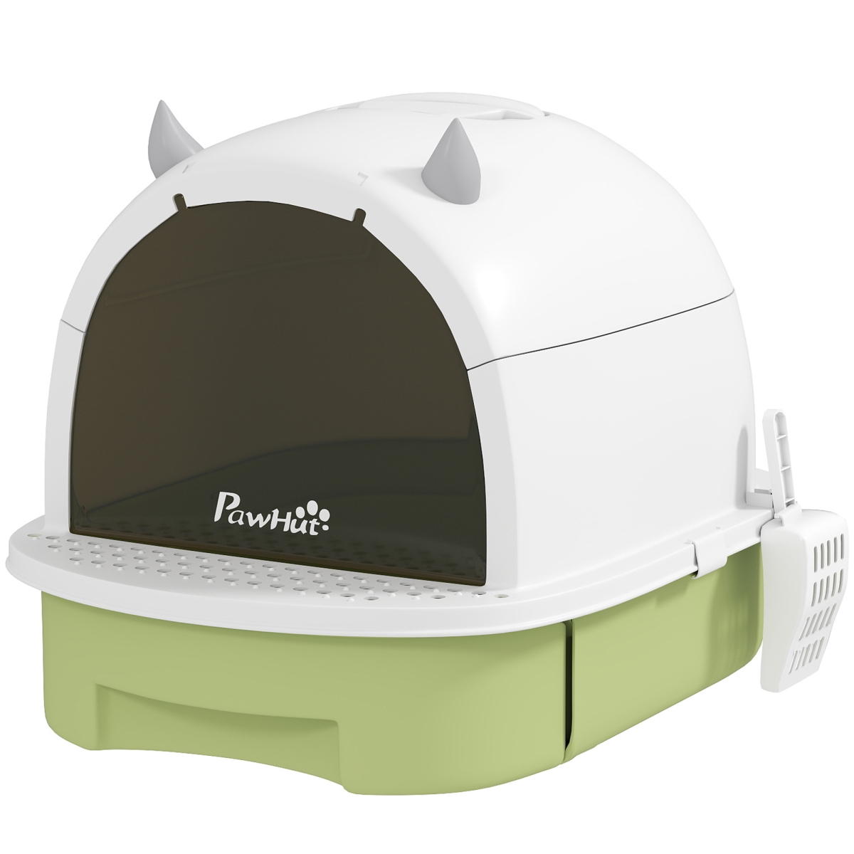 Picture of 212 Main D31-101V00GN 15.4 in. PawHut Covered Cat Litter Box&#44; Green