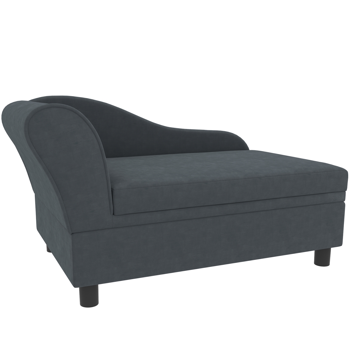 Picture of 212 Main D04-140V01CG 16.9 in. PawHut Pet Sofa Bed Couch for Cats & Small Dogs&#44; Dark Gray