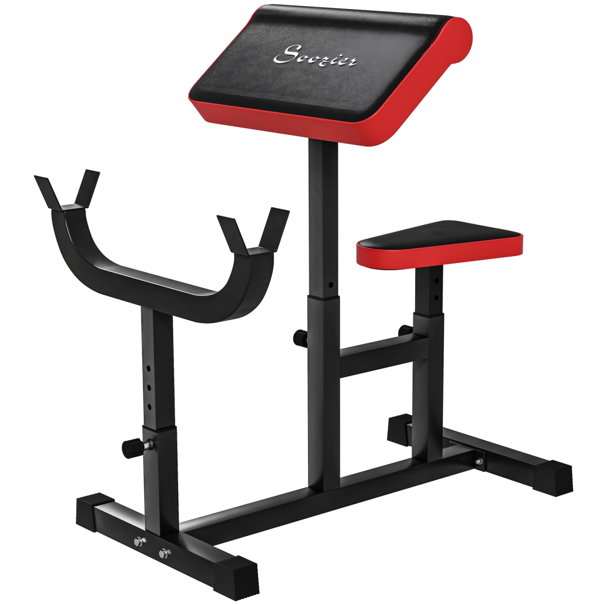 Picture of 212 Main A91-368V00BK 40.2 in. Soozier 265 lbs Preacher Curl Bench for Strength Training&#44; Black