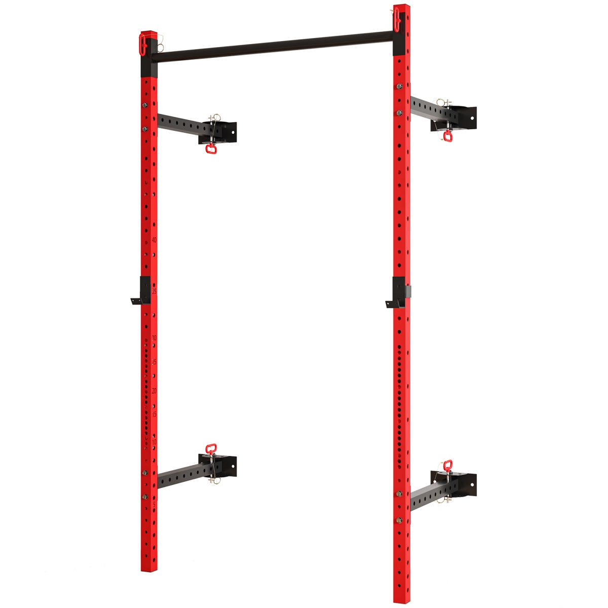 Picture of 212 Main A91-365V00RD 89.8 in. Soozier Folding Squat 1000 lbs Capacity Power Rack&#44; Red