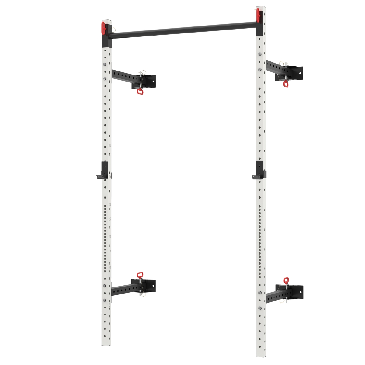 Picture of 212 Main A91-365V00WT 89.8 in. Soozier Folding Squat 1000 lbs Capacity Power Rack&#44; White