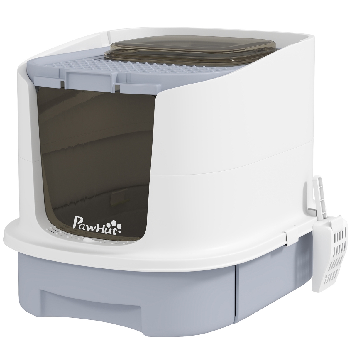Picture of 212 Main D31-102V00GY 16.7 in. PawHut Covered Cat Litter Box&#44; Gray