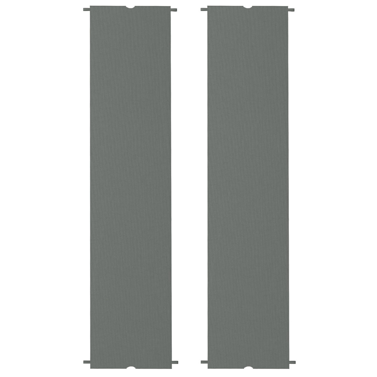 84C-492V00CG 10 x 10 ft. Outsunny Pergola Replacement Canopy - UV Protection Pergola Shade Cover - Easy to Install, Dark Gray - 2 Piece