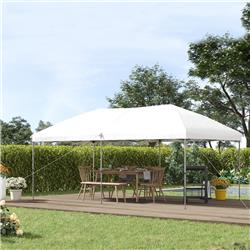 Picture of 212 Main 84C-153V01CW 10 x 19 ft. Pop Up Canopy Tent with Easy Up Steel Frame&#44; Off-White Canopy & Gray Frame
