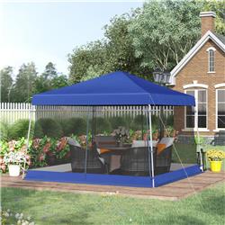 Picture of 212 Main 84C-155BU 12 x 12 ft. Pop Up Foldable Canopy Tent&#44; Blue