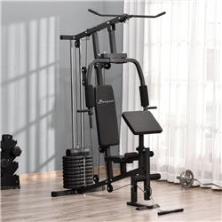 Picture of 212 Main A91-132 58.25 x 42.5 x 81.5 in. Multifunction Home Gym Machine Fitness Workout Bench&#44; Black