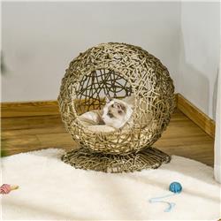 Picture of 212 Main D30-402 19 x 20.5 in. Wicker Cat Bed&#44; Brown