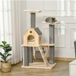 Picture of 212 Main D30-419 49 in. Cat Tree&#44; Natural & Grey