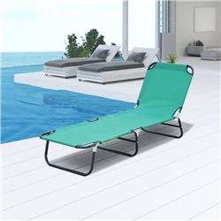 Picture of 212 Main 01-0367 Portable Outdoor Patio Lounge Chair&#44; Green
