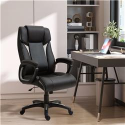 Picture of 212 Main 921-249 Vinsetto Ergonomic High Back Executive Office Chair with Padded Armrests&#44; Wheels