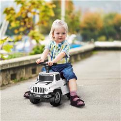 Picture of 212 Main 370-259V00WT Aosom Kids Ride on Push Car Toys with Engine Sounds & Under-Seat Storage for Ages 1.5-3 Years&#44; White