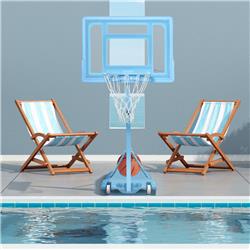 Picture of 212 Main A61-012BU Soozier Poolside Basketball Hoop with Wheels for Both Kids & Adults