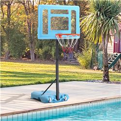 Picture of 212 Main A61-032 36.5 in. - 48.5 in. Height Adjustable Portable System Soozier Poolside Basketball Hoop Stand&#44; Blue
