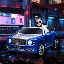 Picture of 212 Main 370-210V80BU Aosom Bentley 12V Remote Control Ride-On Car with Battery Powered&#44; Blue
