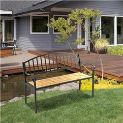 Picture of 212 Main 84B-978 50 in. Outsunny Garden Bench Patio Loveseat