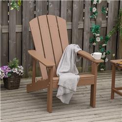 Picture of 212 Main 84B-637BN Outsunny Adirondack Chair&#44; Brown