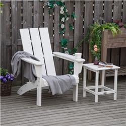 Picture of 212 Main 84B-664WT Outsunny Patio Adirondack Chair&#44; White
