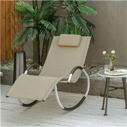 Picture of 212 Main 84B-671SD Outsunny Rocking Chair&#44; Sand