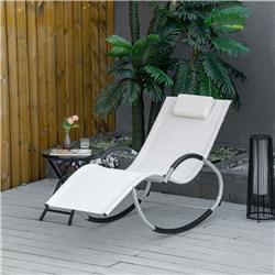 Picture of 212 Main 84B-671WT Outsunny Rocking Chair&#44; White