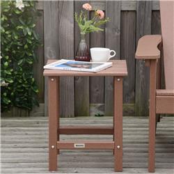 Picture of 212 Main 84B-674BN Outsunny Adirondack Side Table&#44; Brown