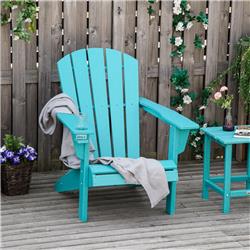 Picture of 212 Main 84B-675 Outsunny HDPE All-Weather Outdoor Adirondack Chair&#44; Light Blue
