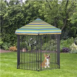 Picture of 212 Main D02-062V01 PawHut 60 x 52 in. Heavy-Duty Metal Dog Playpen