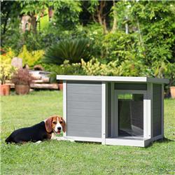 Picture of 212 Main D02-078V01 PawHut Dog House Outdoor&#44; Gray