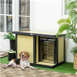 Picture of 212 Main D02-078V01ND PawHut Dog House Outdoor with Openable Top&#44; Natural Wood