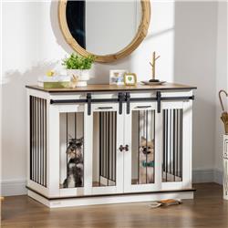 Picture of 212 Main D02-085WT PawHut Dog Crate&#44; White
