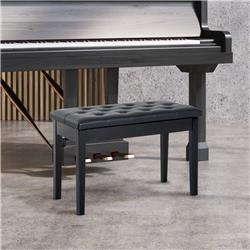 Picture of 212 Main 02-0707 Homcom Piano Bench&#44; Black