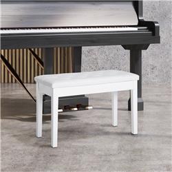 Picture of 212 Main 02-0708 Homcom Piano Bench&#44; White