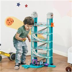 Picture of 212 Main 3A0-004 Qaba Kids Garage Toy Set&#44; Green & Grey