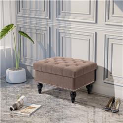 Picture of 212 Main 838-168CF Homcom Ottoman with Storage&#44; Coffee