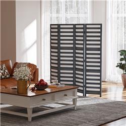 Picture of 212 Main 830-624V00MX 5.6 ft. Homcom Screen Divider Room Divider Screen with Foldable Design for Indoor Bedroom Office&#44; White & Grey