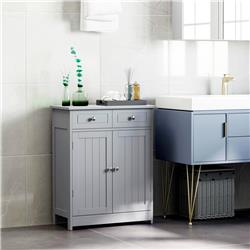 Picture of 212 Main 834-275V80 Kleankin Floor Bathroom Cabinet&#44; Grey