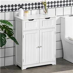 834-359 Kleankin Freestanding Bathroom Storage Cabinet, White