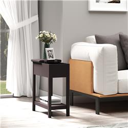 Picture of 212 Main 838-037 Homcom End Side Table - Dark Coffee