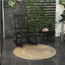 Picture of 212 Main 84A-041BK Outsunny Outdoor Rocking Chair - Black
