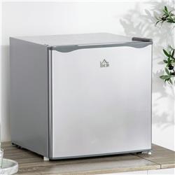 800-127V80GY 1.1 cu. ft. Homcom Small Mini Compact Upright Freezer with Removable Shelves - Grey