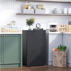 Picture of 212 Main 800-129V80BK 3.2 cu. ft. Homcom Mini Fridge with Freezer - Black