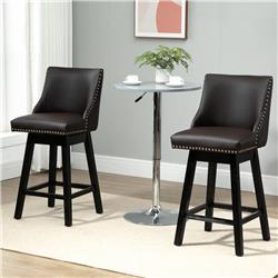 Picture of 212 Main 835-498BN Homcom Bar Stools with Backs - Brown