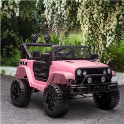 Picture of 212 Main 370-150PK 12V Aosom Kids Ride on Car - Pink