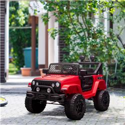 Picture of 212 Main 370-150RD 12V Aosom Kids Ride on Car - Red