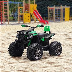 Picture of 212 Main 370-170V80GN 12V Aosom Kids Children Ride on Cars with Music - Green